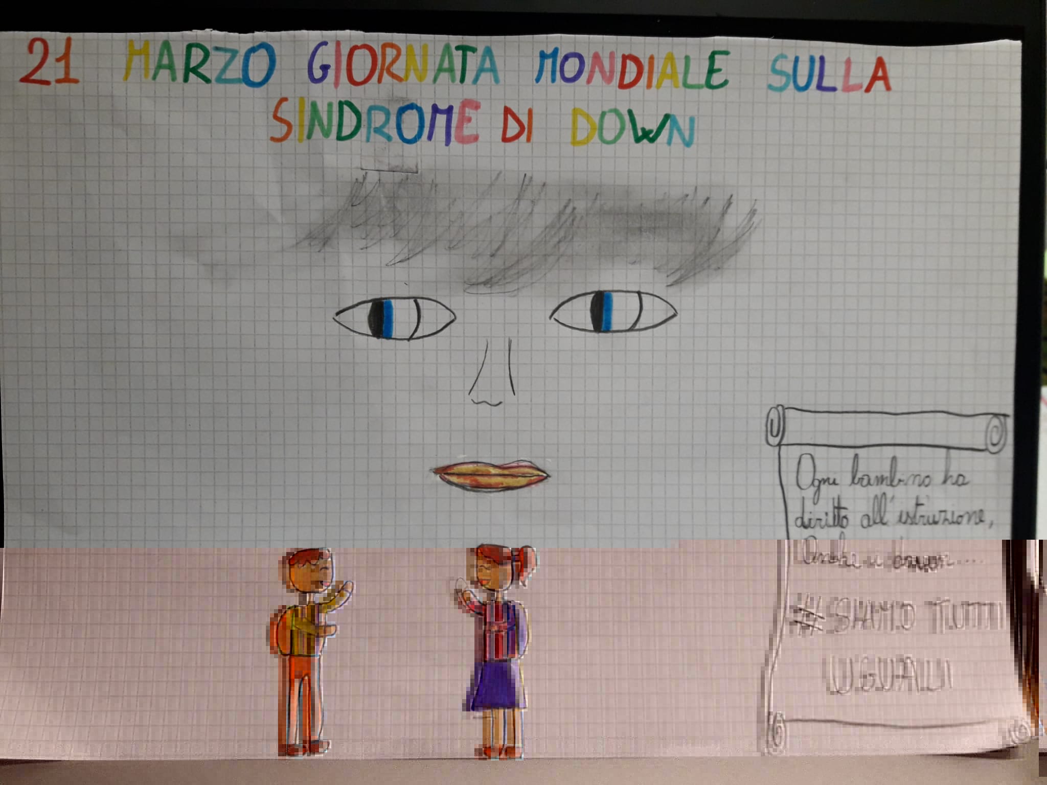 Disegno degli alunni