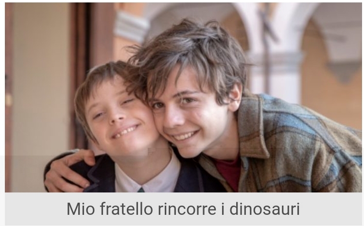 Immagine tratta dal film "Mio fratello rincorre i dinosauri"